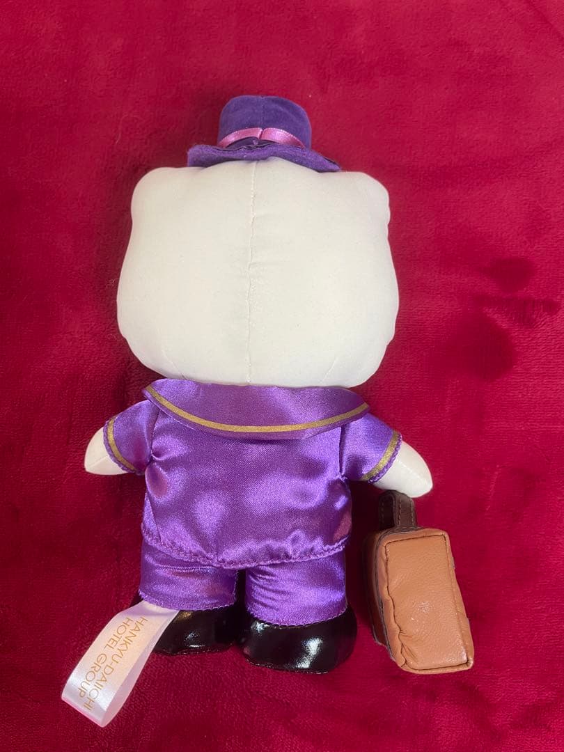 未使用·箱入り♡キティ ベルボーイ 制服 ぬいぐるみ 阪急第一ホテル