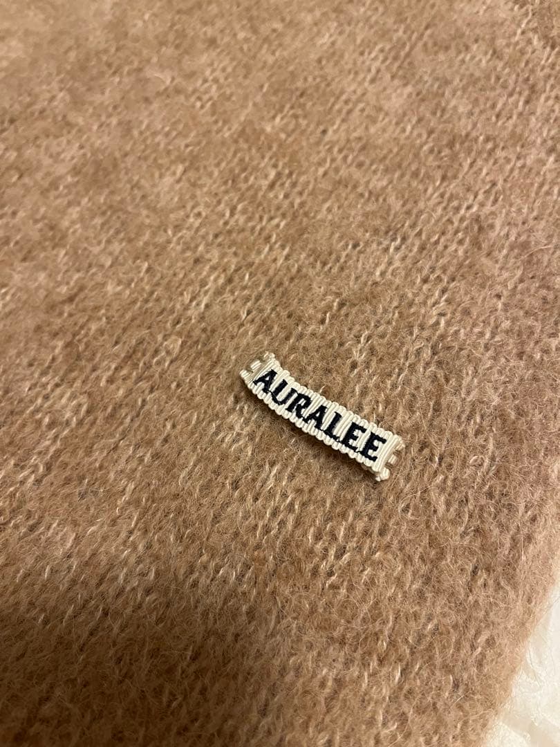 小物 ALPACA WOOL SUPER LIGHT KNIT STOLE