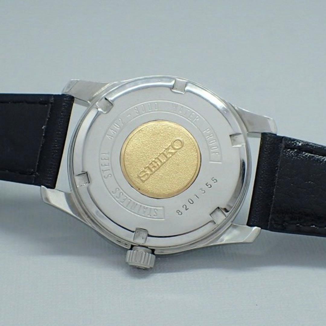 【稼働品OH済】キングセイコー4402-8000後期型ハック機能メンズ手巻き時計