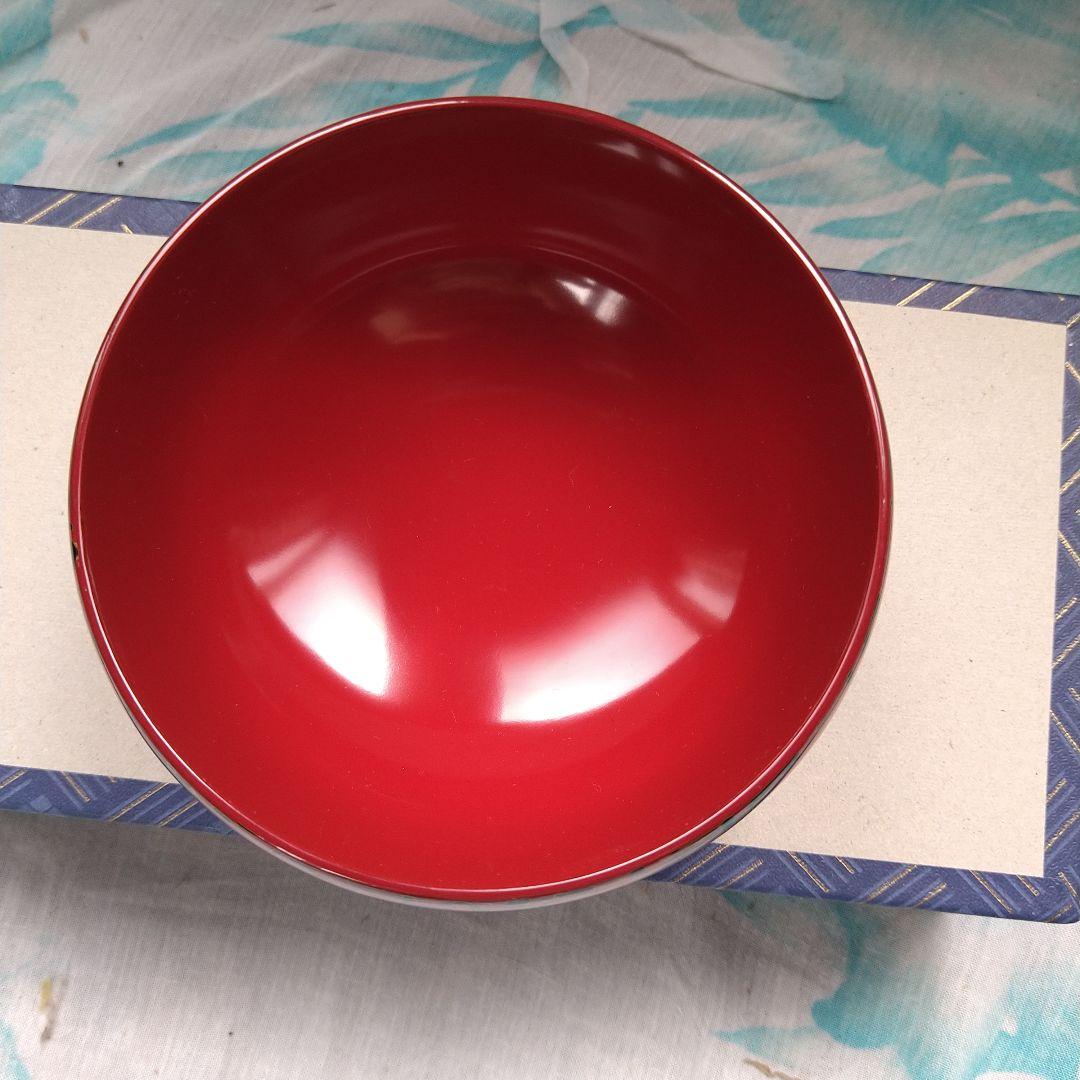 津軽塗 赤と黒のペアの漆器 夫婦椀2個セット 弘前市福士漆器製作所製