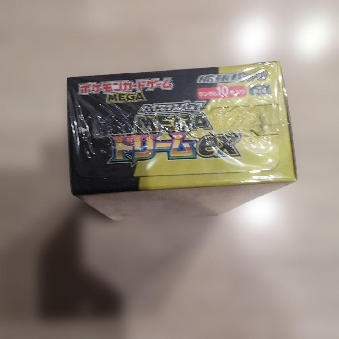 ポケモンカードゲーム MEGAドリームex 1box 未開封　シュリンク付き
