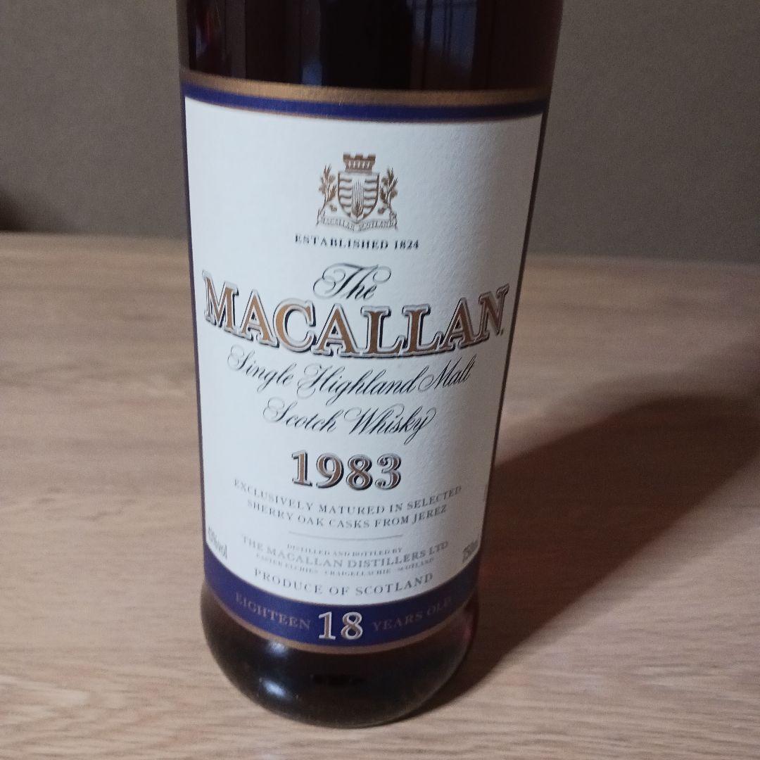 MACALLAN 1983 18年 スコッチウイスキー