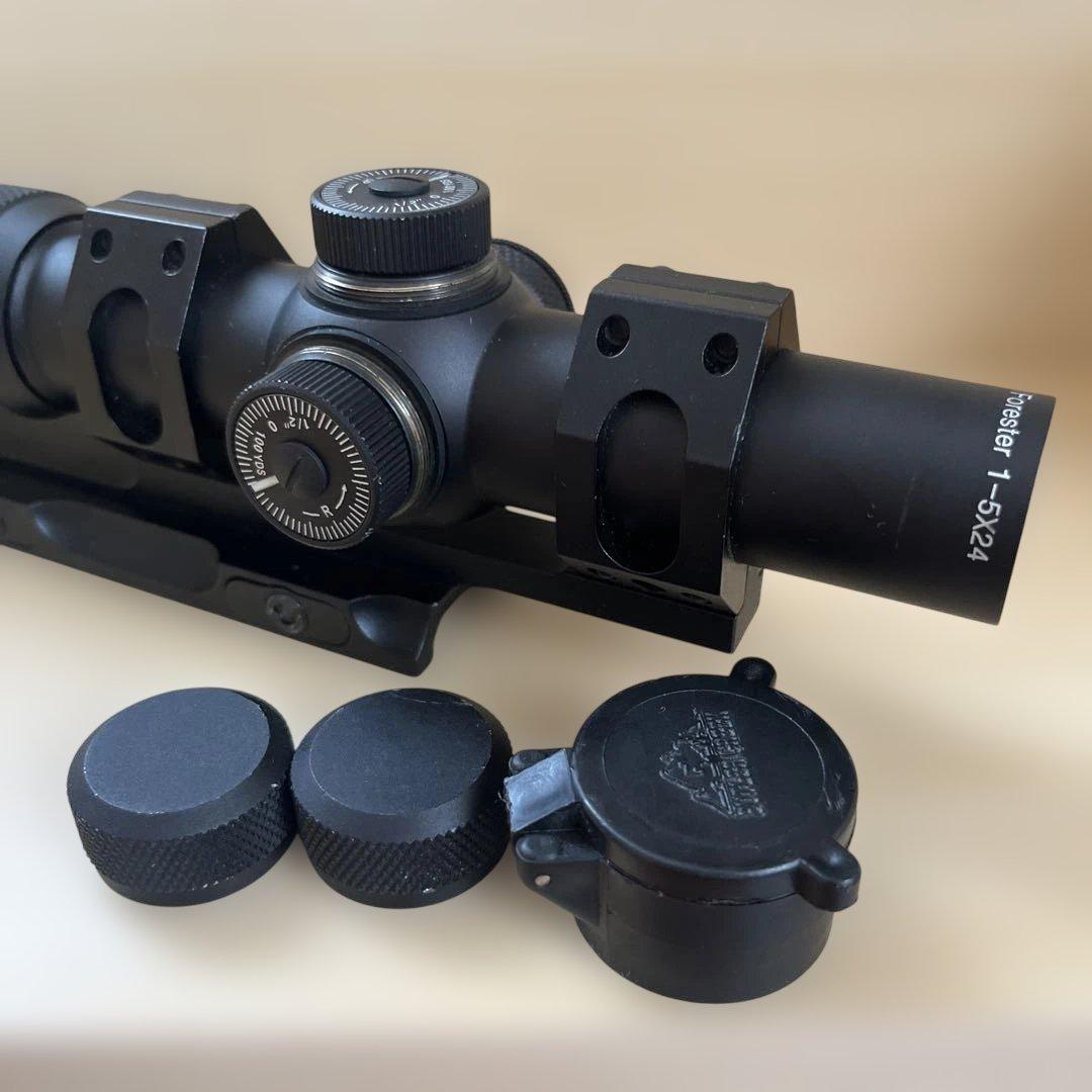 vector optics forester 1-5×24 スコープ　マウント付