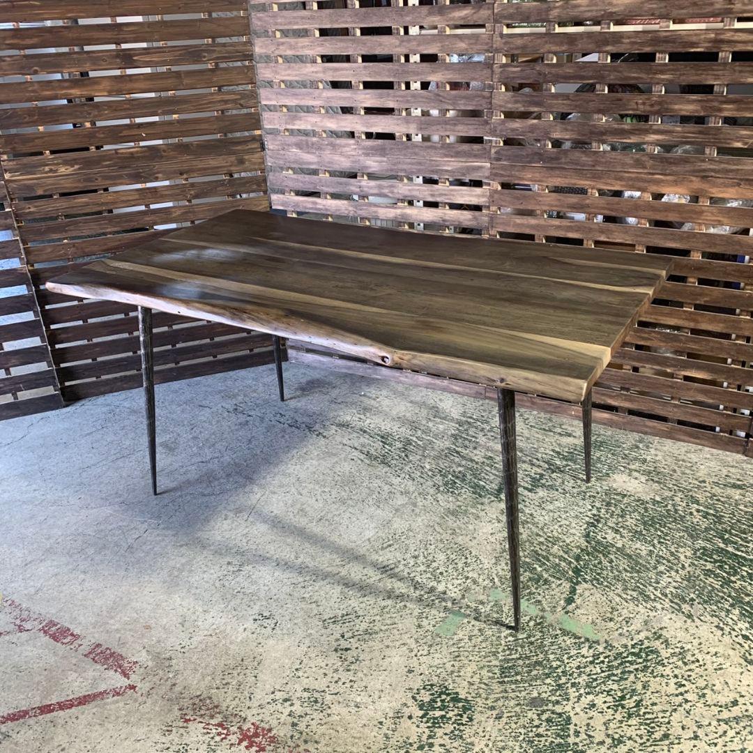 J852 NOCE 鉄足 ダイニングテーブル インダストリアル