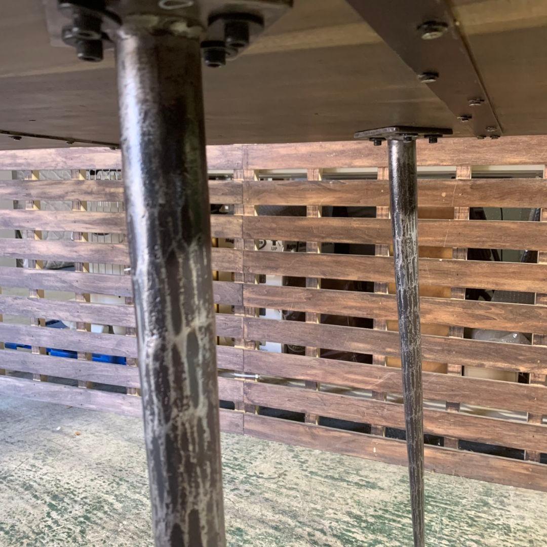 J852 NOCE 鉄足 ダイニングテーブル インダストリアル