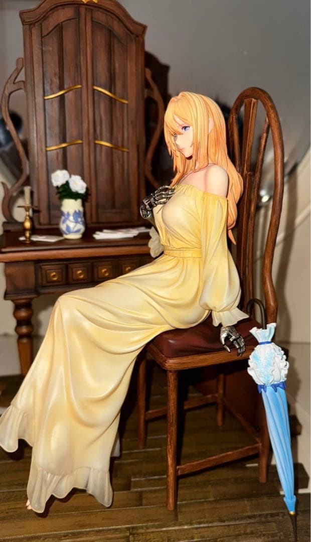 ヴァイオレット・エヴァーガーデン　パジャマ　フィギュア　ガレージキット