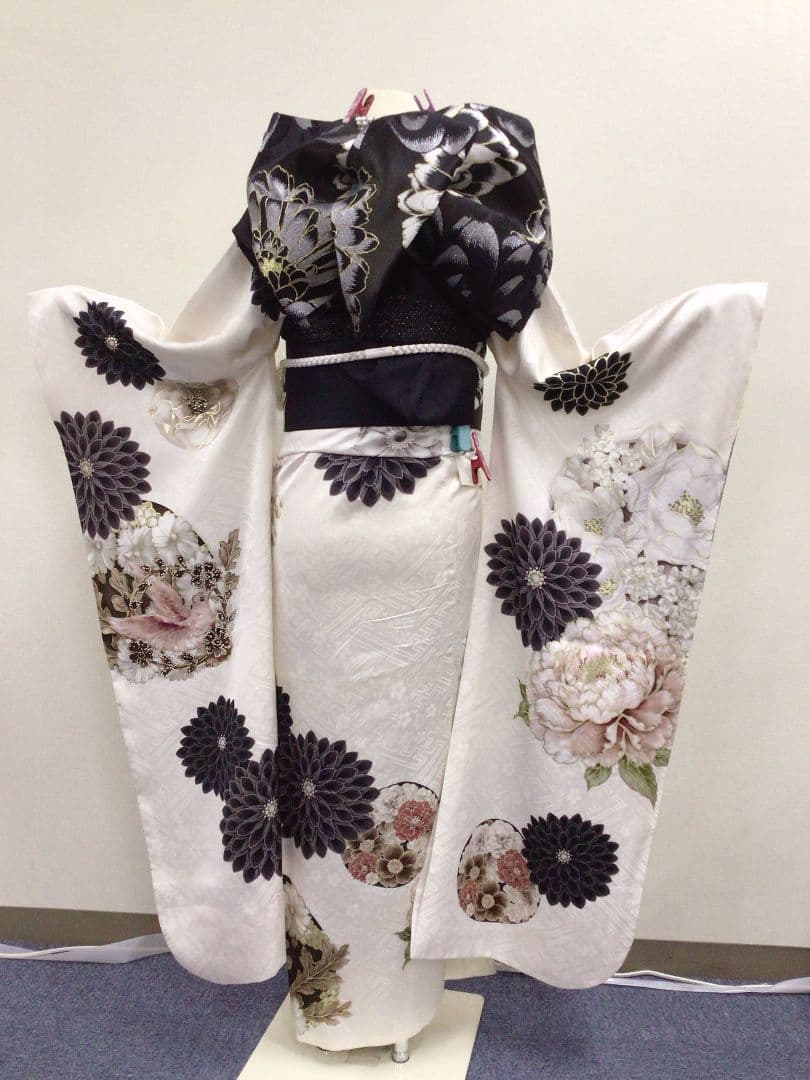 157~170センチぐらいの方が適応サイズ 振袖フルセット玉城ティナKI-631