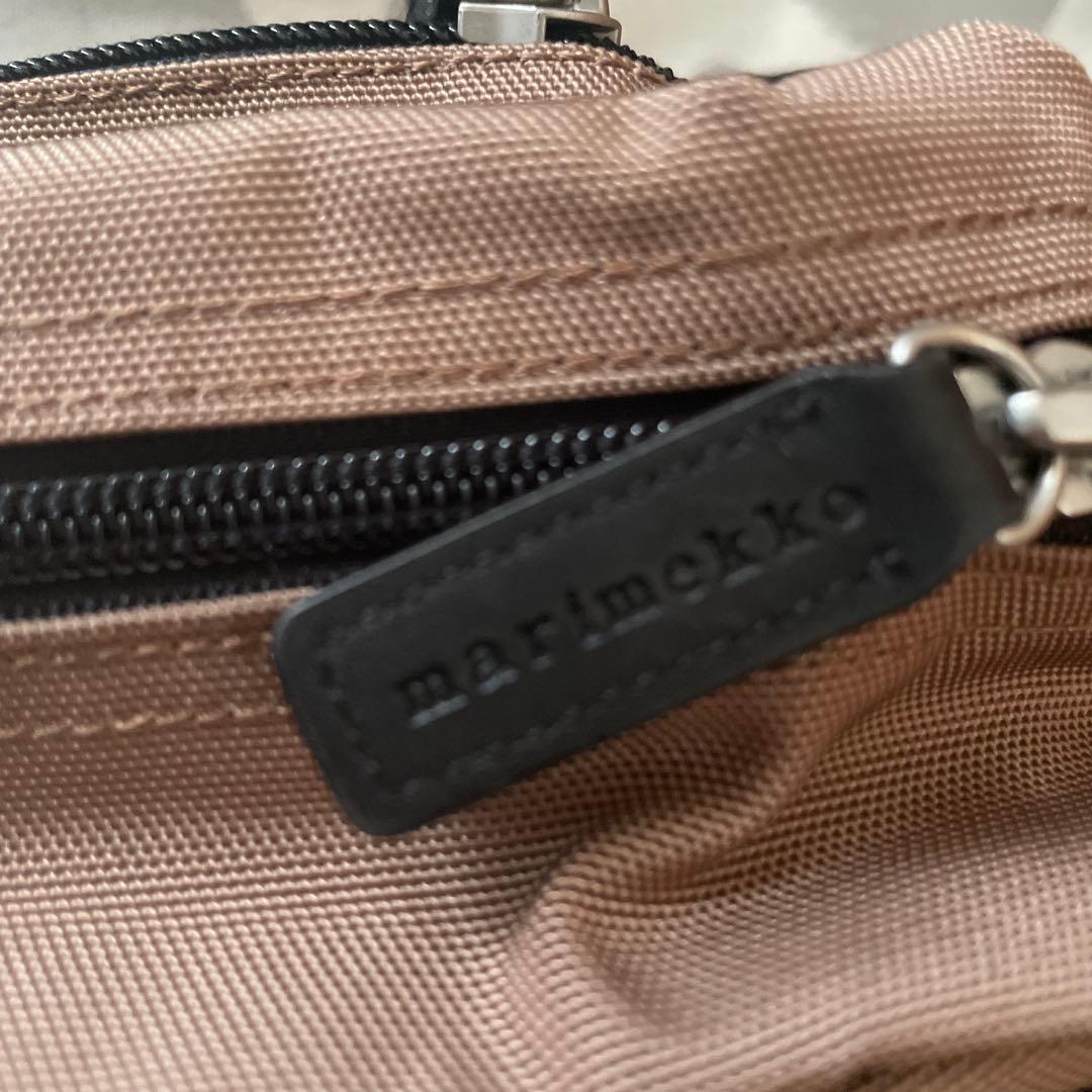 marimekko限定色ビーバーファー マリメッコ マイシングスショルダーバッグ