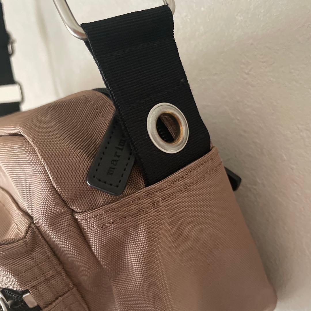 marimekko限定色ビーバーファー マリメッコ マイシングスショルダーバッグ