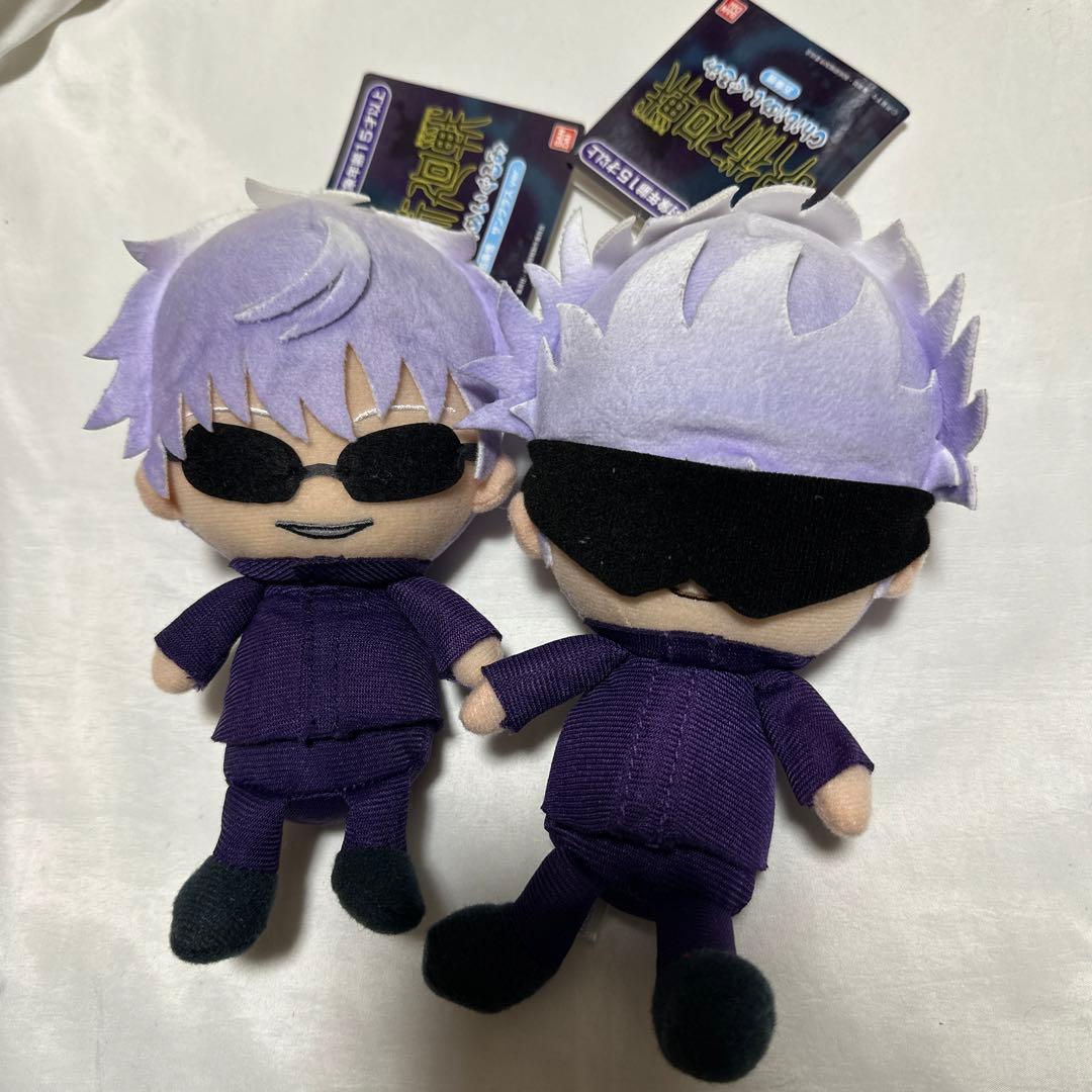 新品　廃盤　chibiぬいぐるみ 呪術廻戦　五条悟 2点セット　サングラス