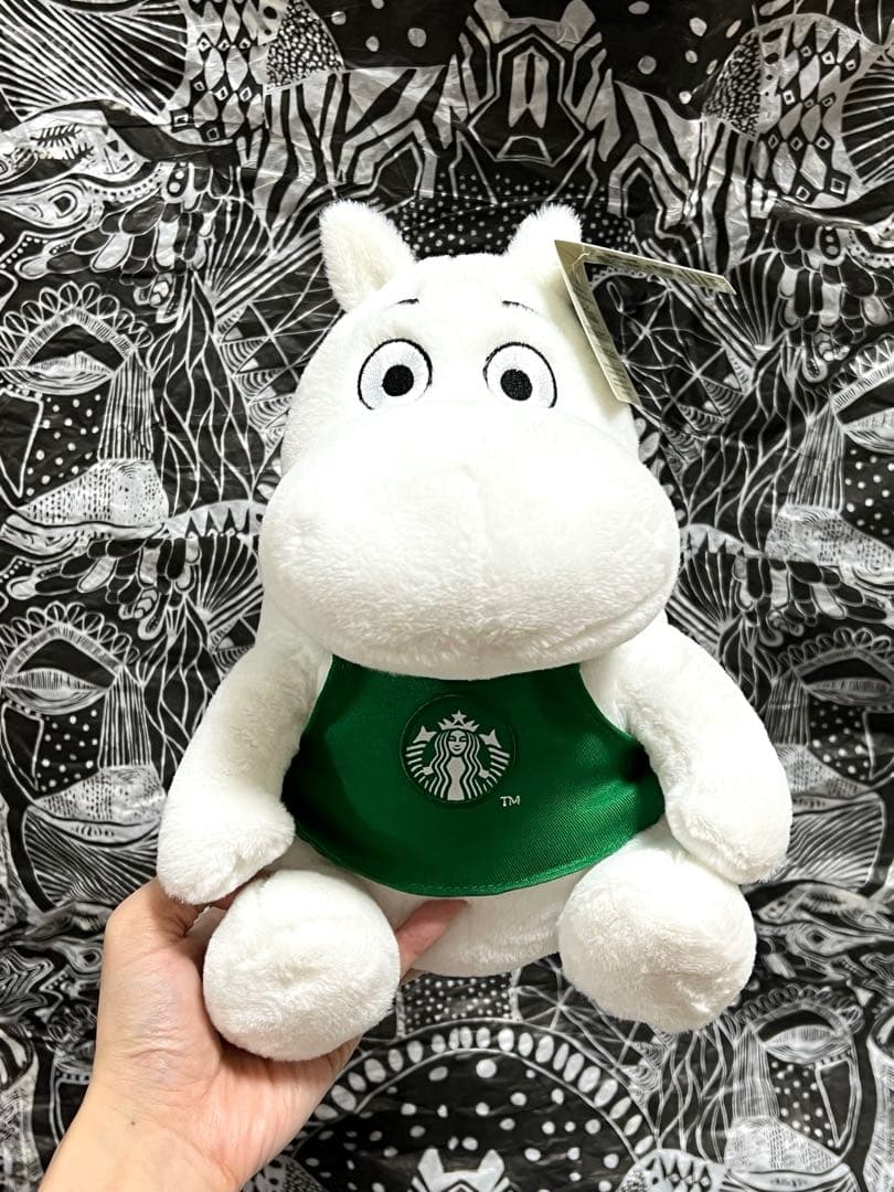 レア　海外限定　スターバックス　ムーミン　ぬいぐるみ　エプロン付き