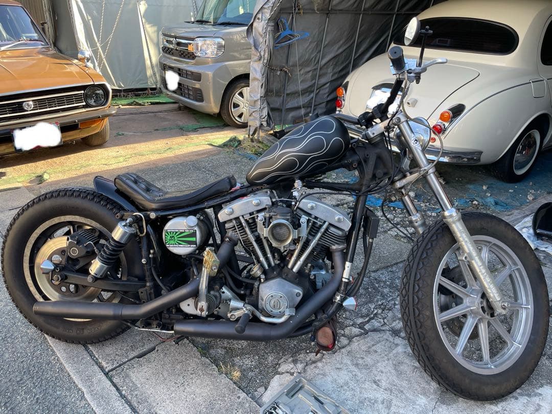 ZEL製　マスタングタンク　3.3ガロン(ハーレー、ショベル、汎用)