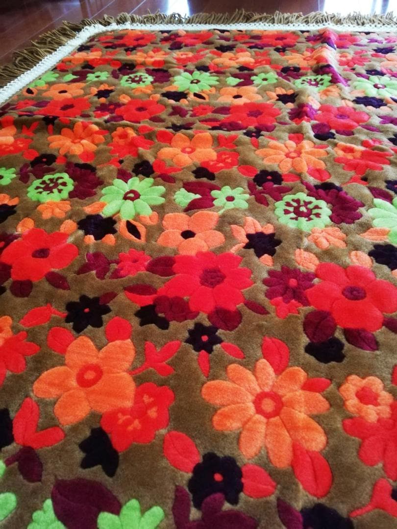 レトロこたつ掛け LUNACANDLE 180cm×180cm