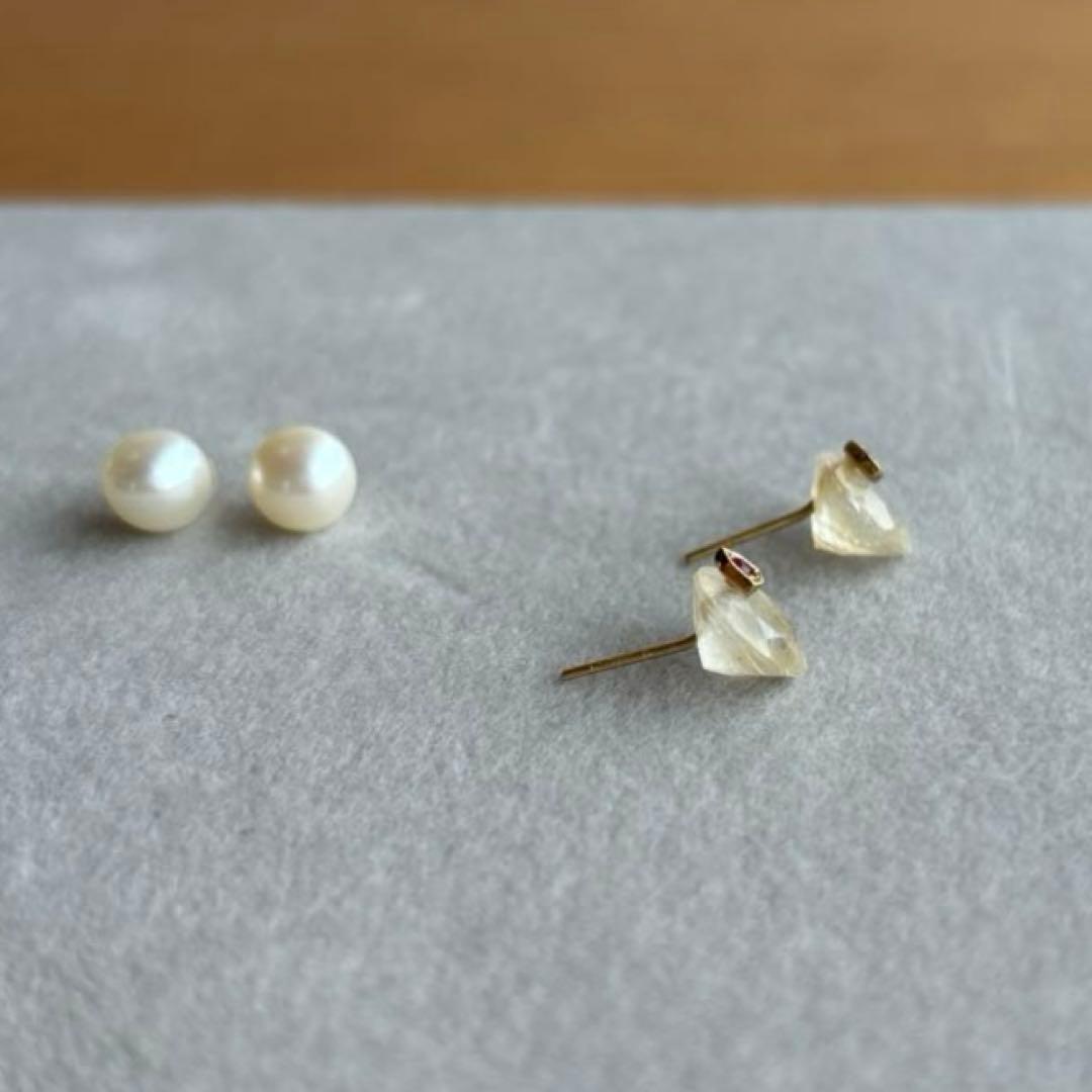 monaka jewellery ゴールデンチル ピアス