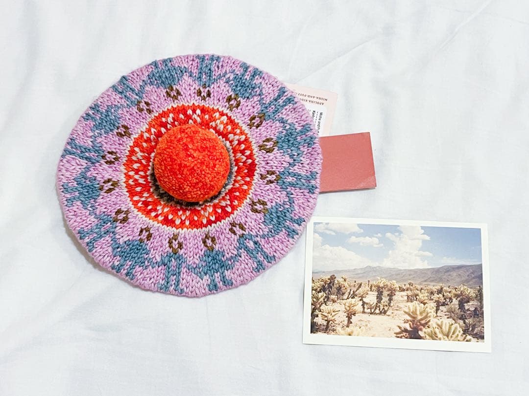 【新品タグ付】Misha&Puff Apolina コラボ　ベレー帽　2-4y