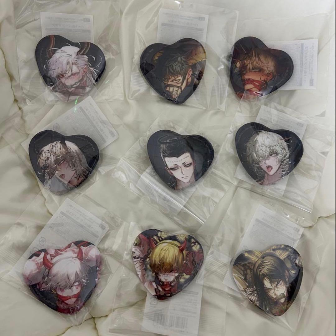 匿名　即日発送　地獄のどこが悪い？ ヘルバ くじ 缶バッジ コンプリート セット