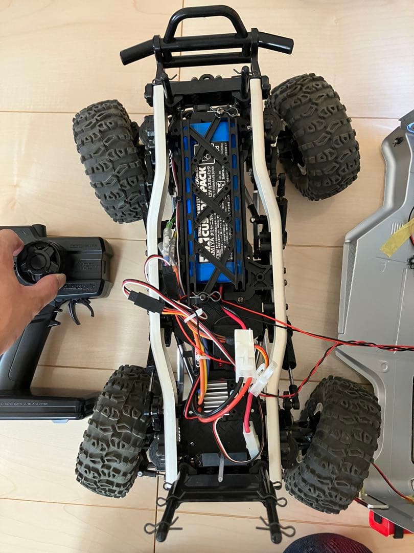 貴ジイ タミヤ CR-01 ランドクルーザー40 4WS仕様 フルセット！