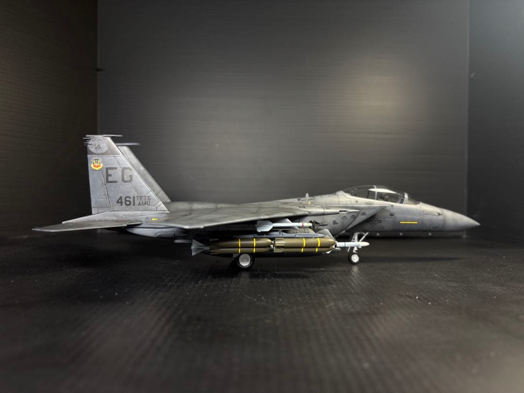 F15E ストライクイーグル(デモ機仕様) 1/72 プラモデル完成作品