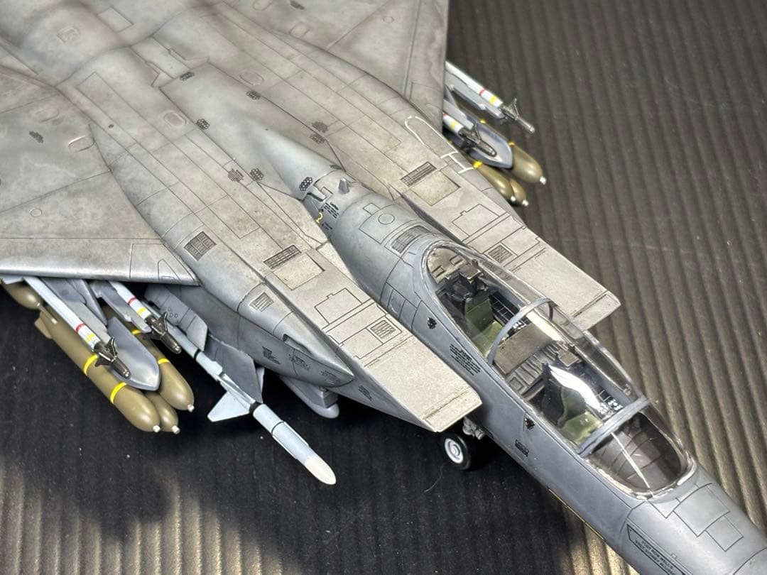 F15E ストライクイーグル(デモ機仕様) 1/72 プラモデル完成作品