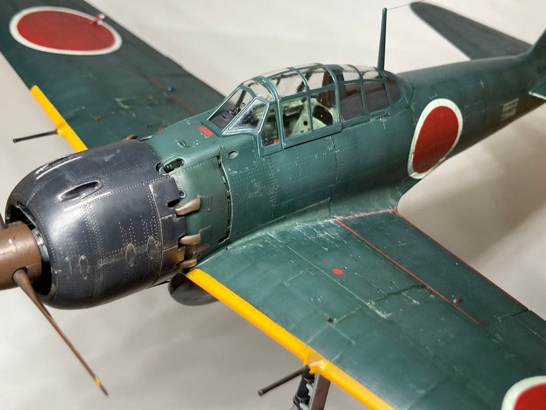 零式艦上戦闘機52型 甲(完成品)1/48 ファインモールド