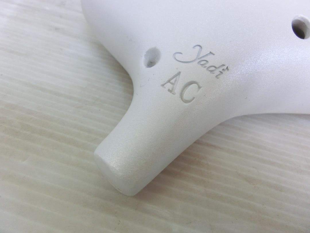 M938★Yadí AC★オカリナ★専用ケース付き★白★ホワイト