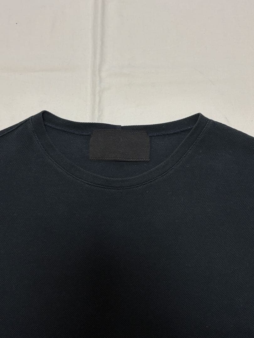 トップス 90s prada cotton tee (L) dark navy
