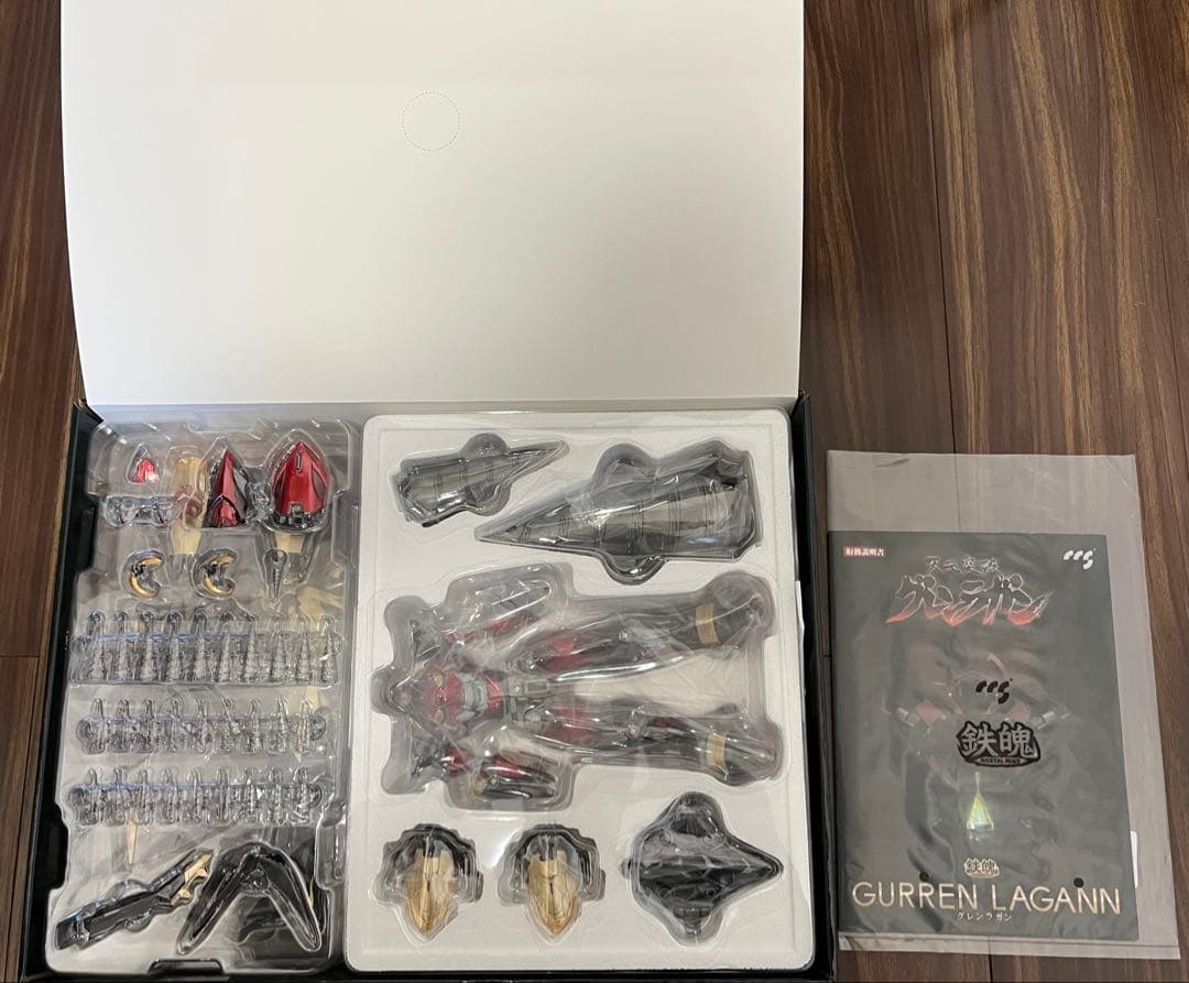 鉄魄シリーズ 天元突破グレンラガン グレンラガン 合金可動フィギュア