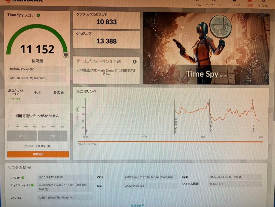 グラフィックボード・グラボ・ビデオカード NVIDIA RTX A4000 (PCIExp 16GB)