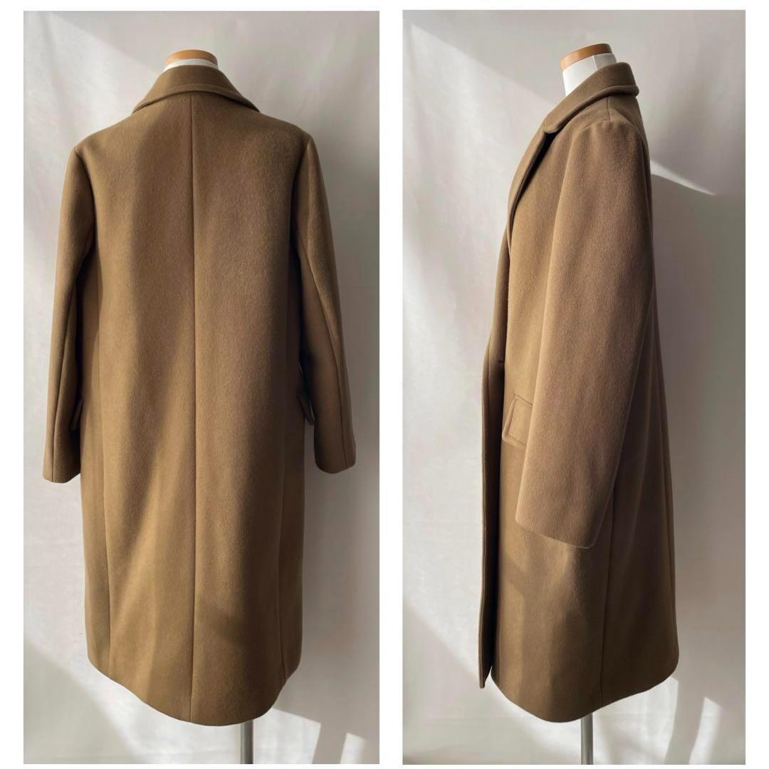 極美品✨ビューティ＆ユース　L マンテコウール　ダブルロングコート　キャメル