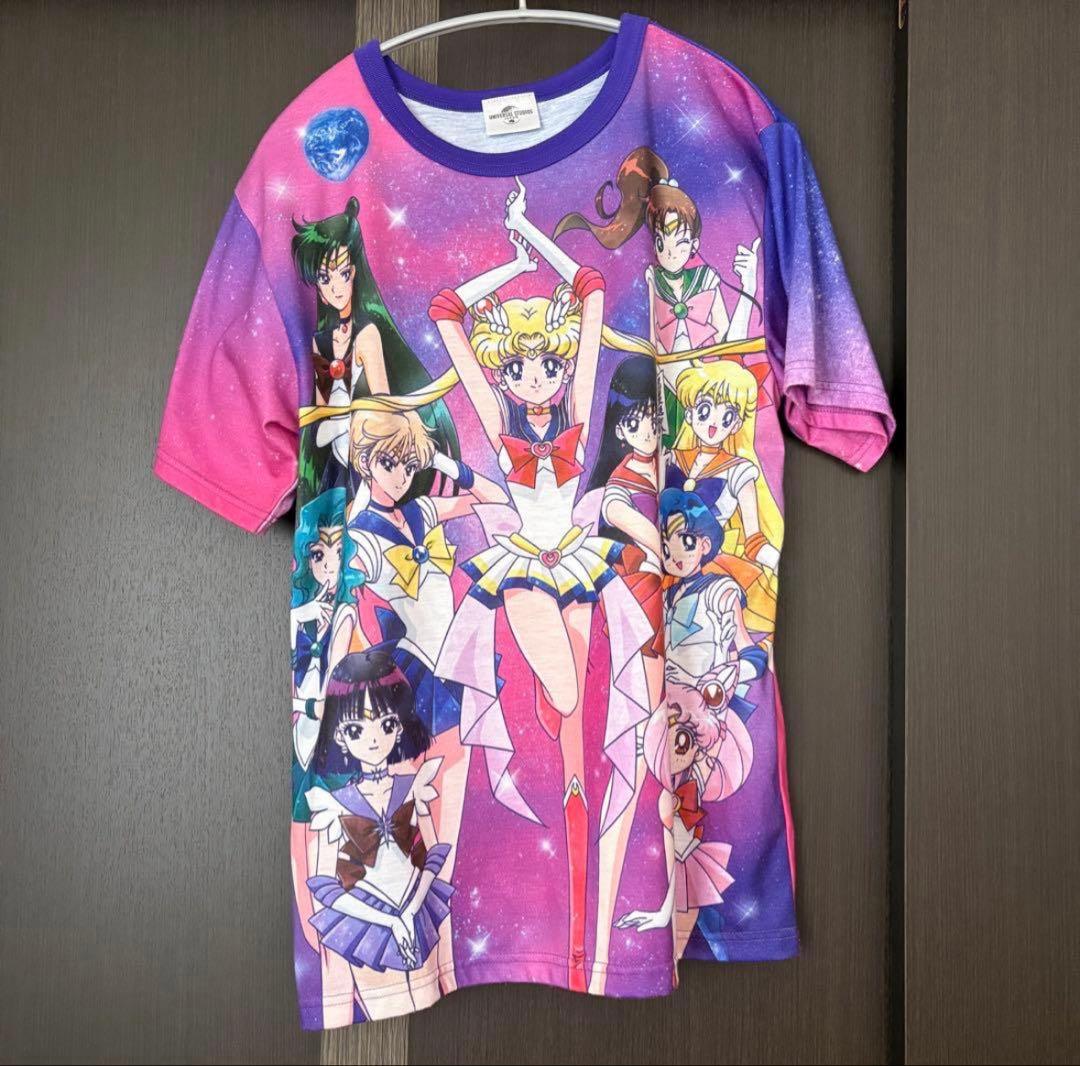 美少女戦士セーラームーン10戦士　USJ Tシャツ　平成レトロ