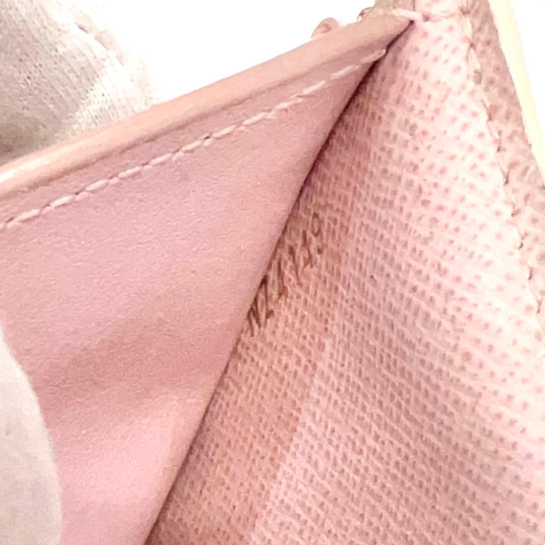 ルイヴィトン 折り財布 アズール ポルトフォイユ ヴィクトリーヌ N64022