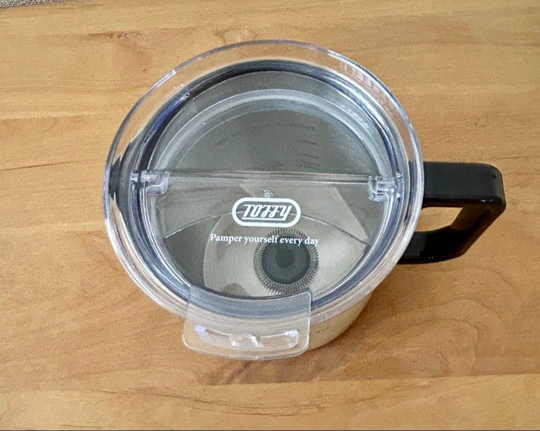 ☆美品☆Toffy トフィー ミルクフォーマーマグ K-MF1 ミルキーホワイト