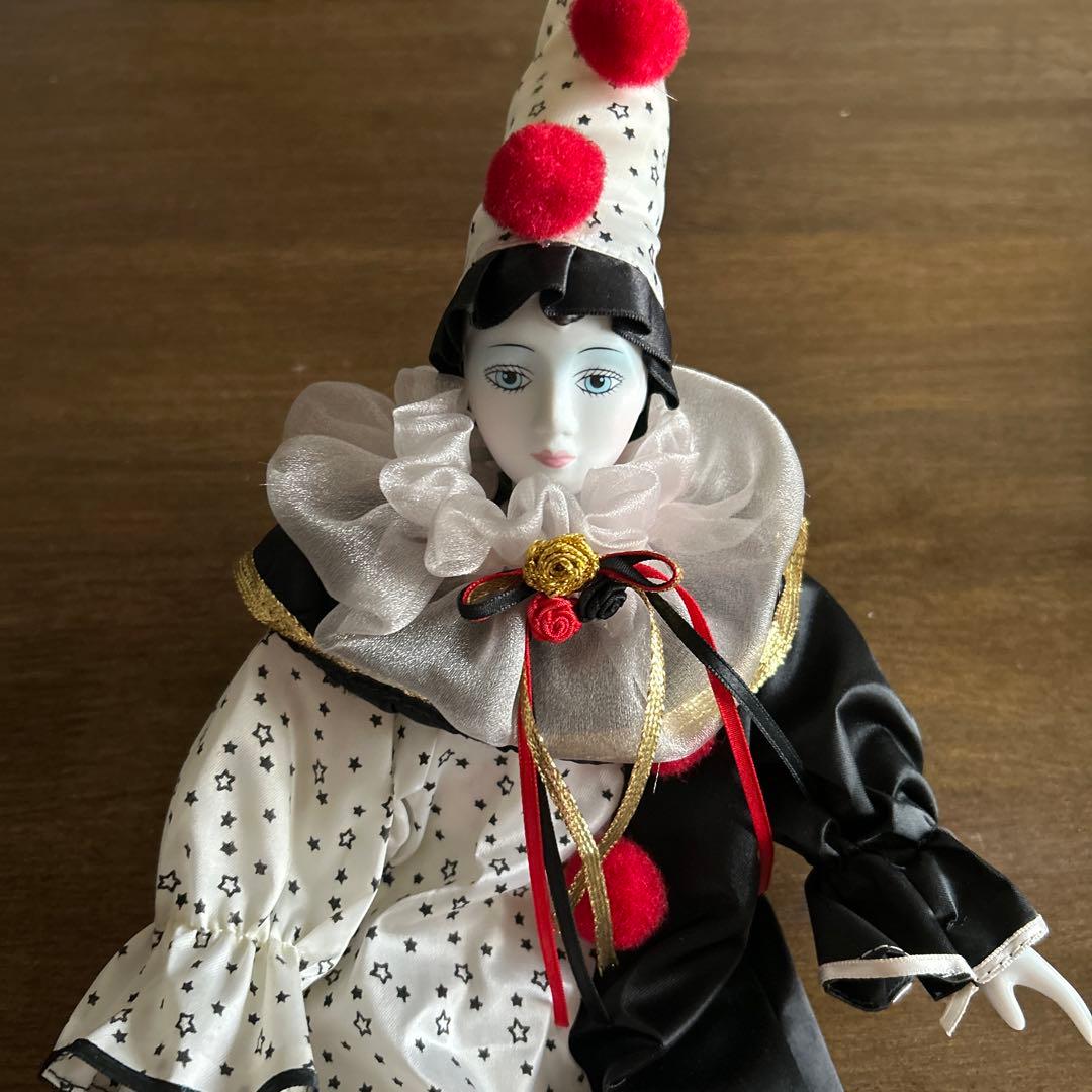 イタリア　ベネチア　ガラス・陶器人形