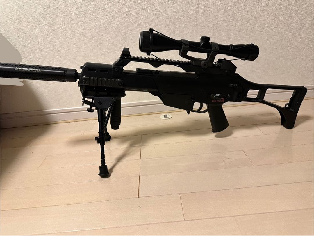 みち❗️充電器バッテリーセット東京マルイ G36C電動ガンスナイパーカスタム