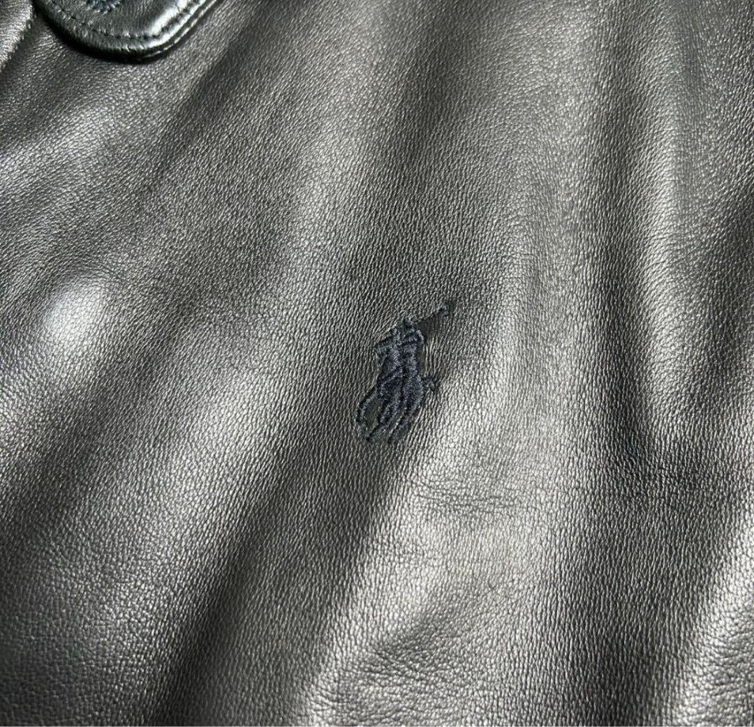 Polo by Ralph Lauren レザージャケット レザースイングトップ