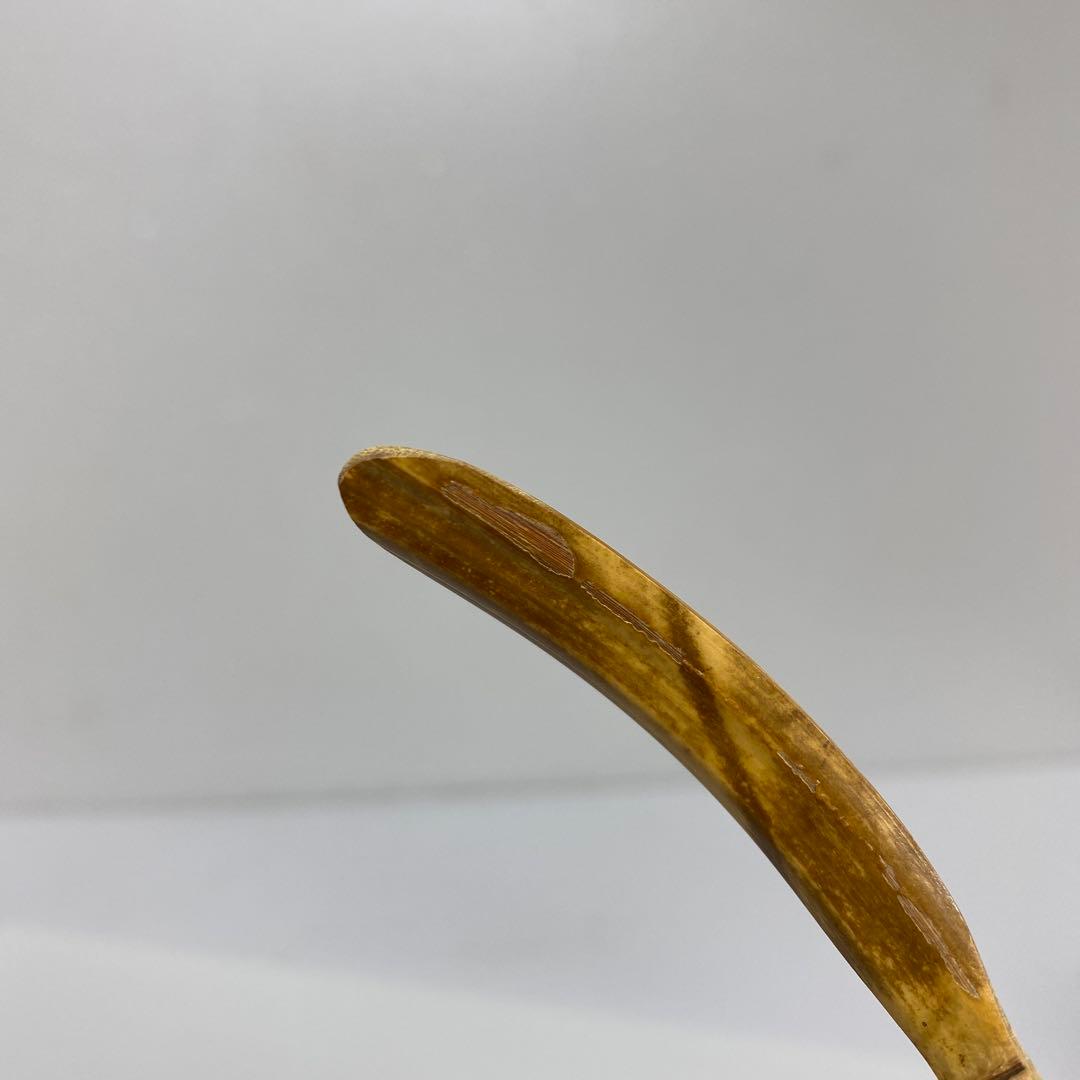 ☆茶3 奥田宗春作　紹尚師　銘：一福　茶杓　共箱　東さ7-0407③