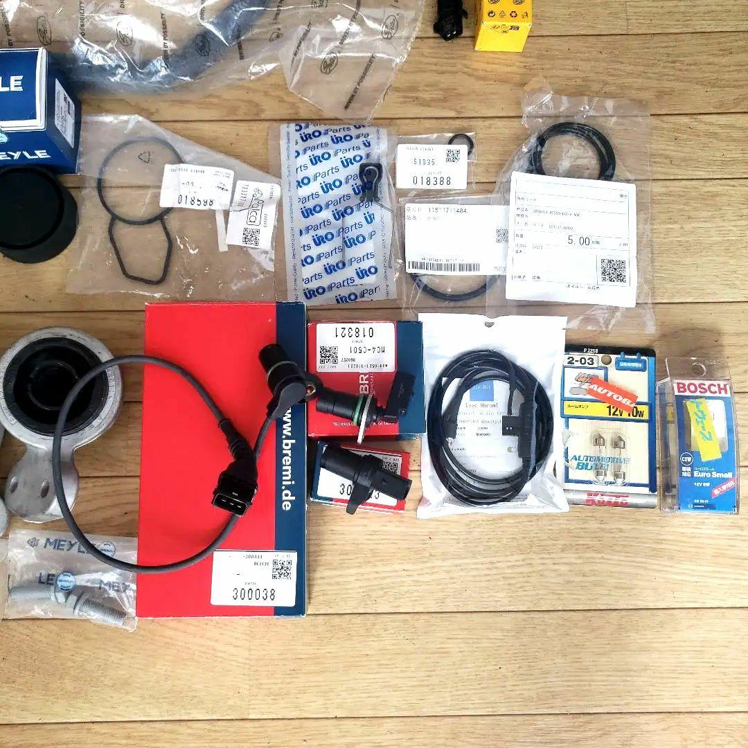 (品物追加)BMW E46 エンジン周りのメンテナンス部品一式