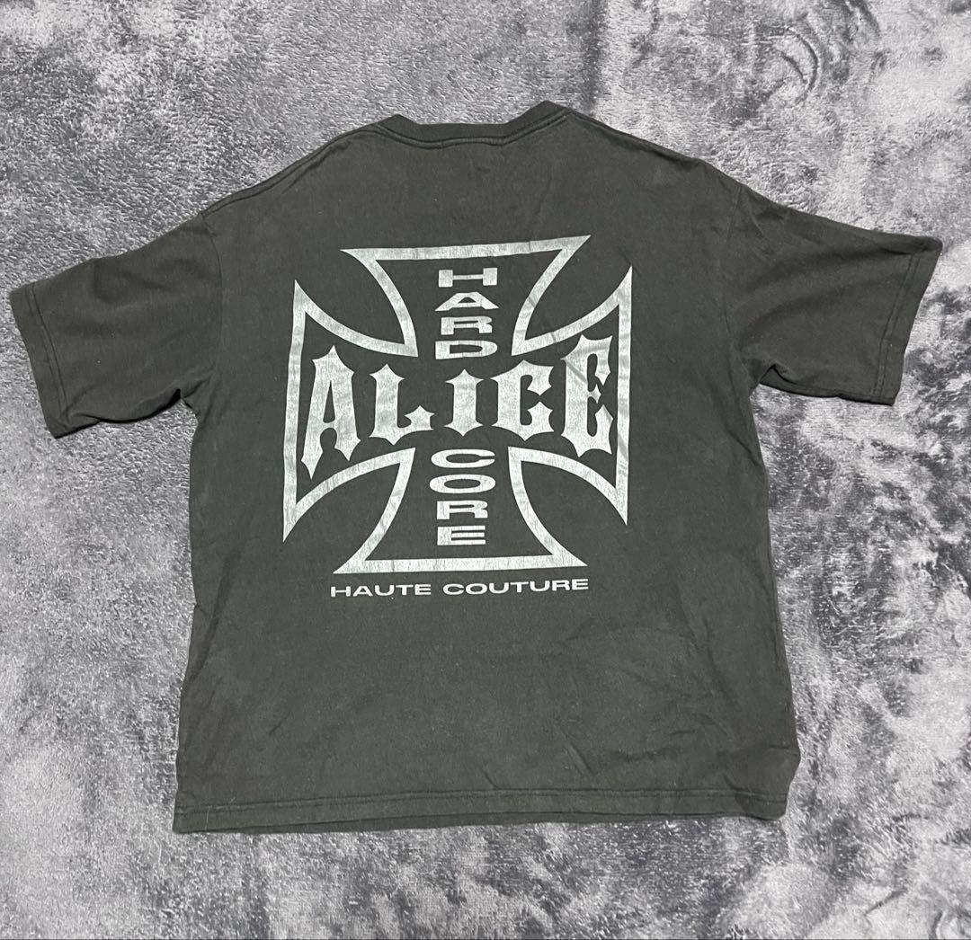 ALICE HOLLYWOOD CHOPPER T-SHIRT M ブラック