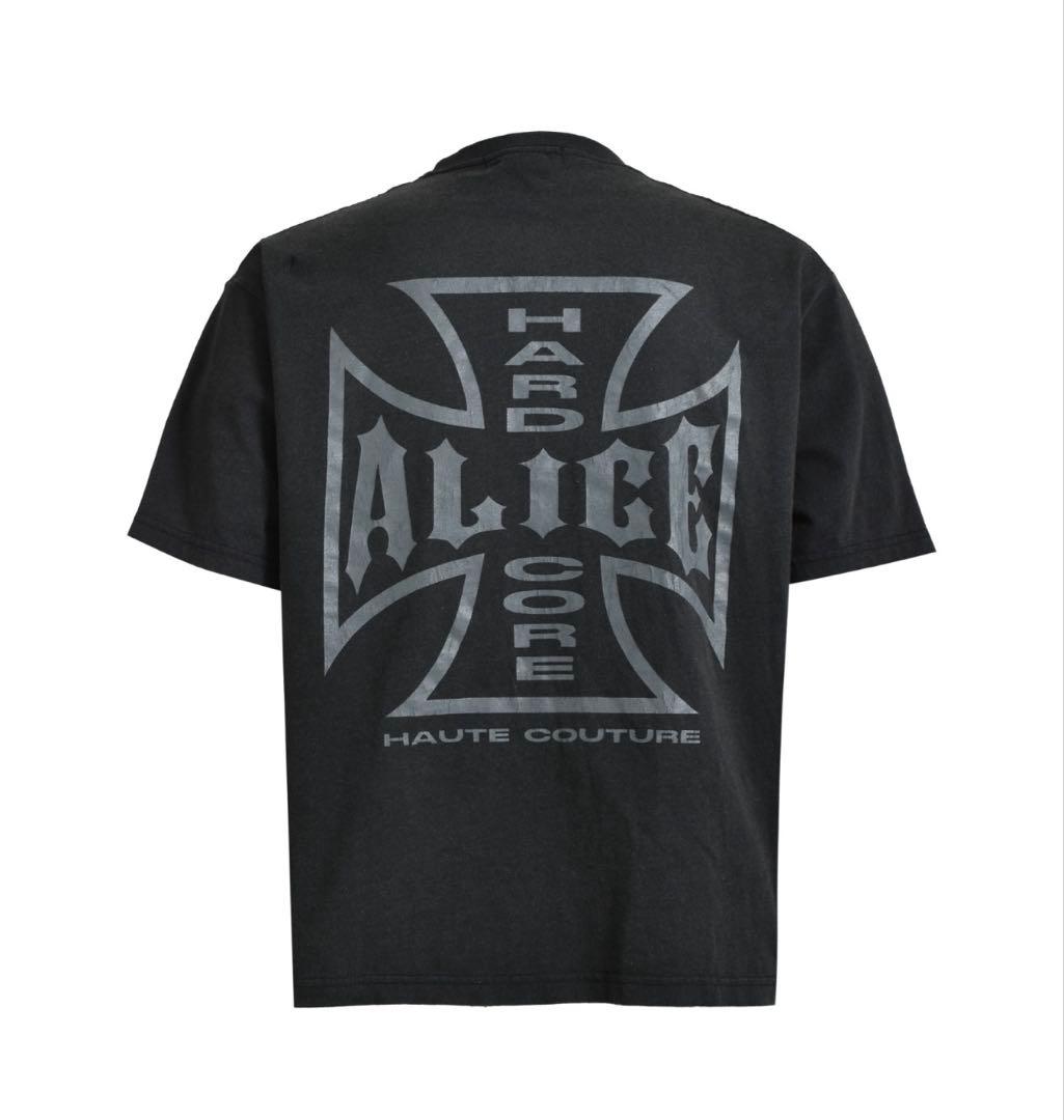 ALICE HOLLYWOOD CHOPPER T-SHIRT M ブラック