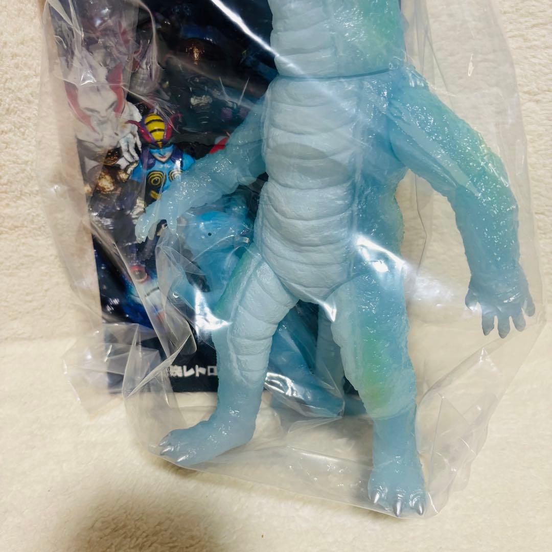 【未開封】東映レトロソフビコレクション 仮面ライダー トカゲロン クリア新色