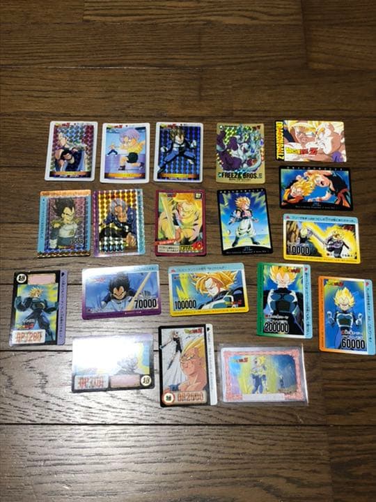 ドラゴンボールカードダス　ベジータセット