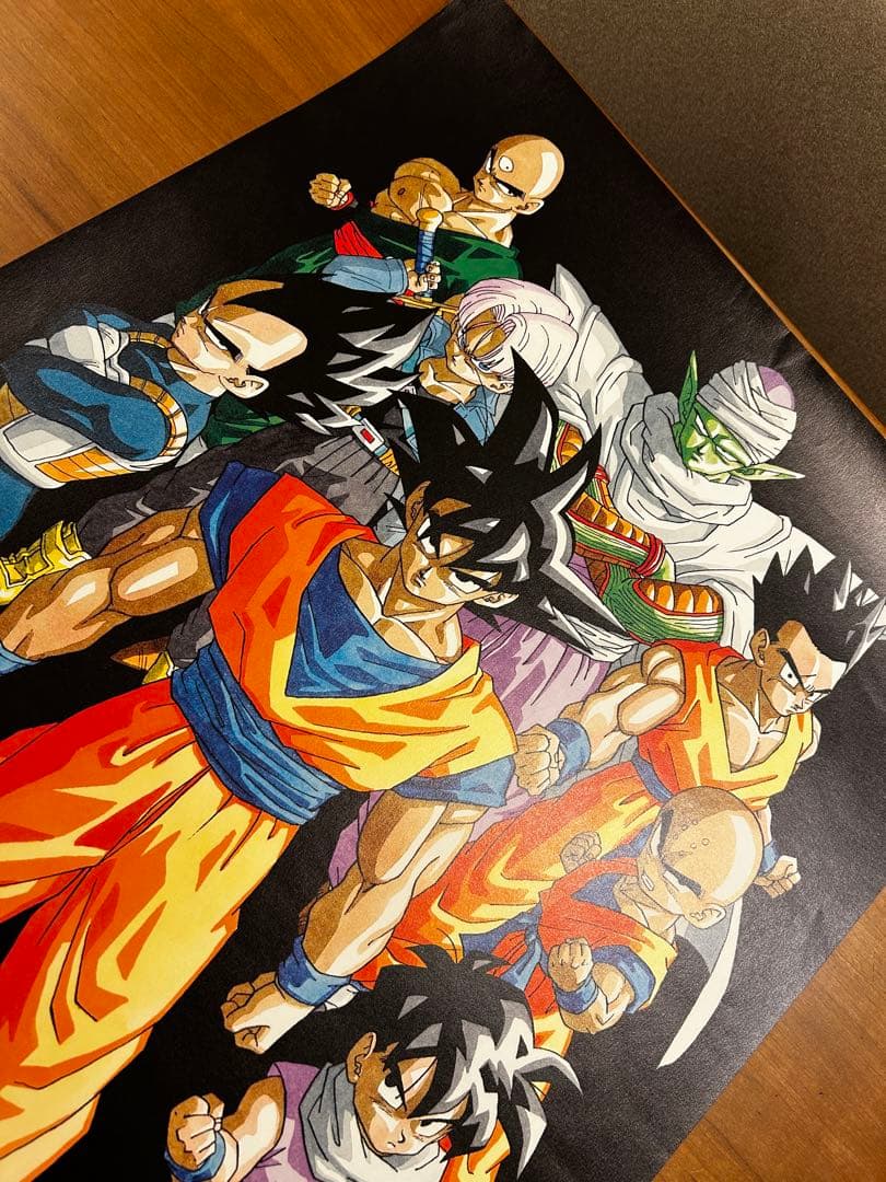 【稀少品】ドラゴンボール　鳥山明　ポスター　B2サイズ　ジャンプ展限定　B
