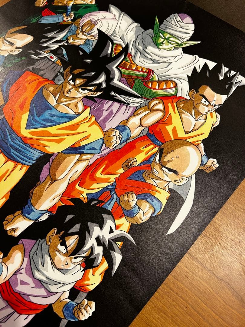【稀少品】ドラゴンボール　鳥山明　ポスター　B2サイズ　ジャンプ展限定　B