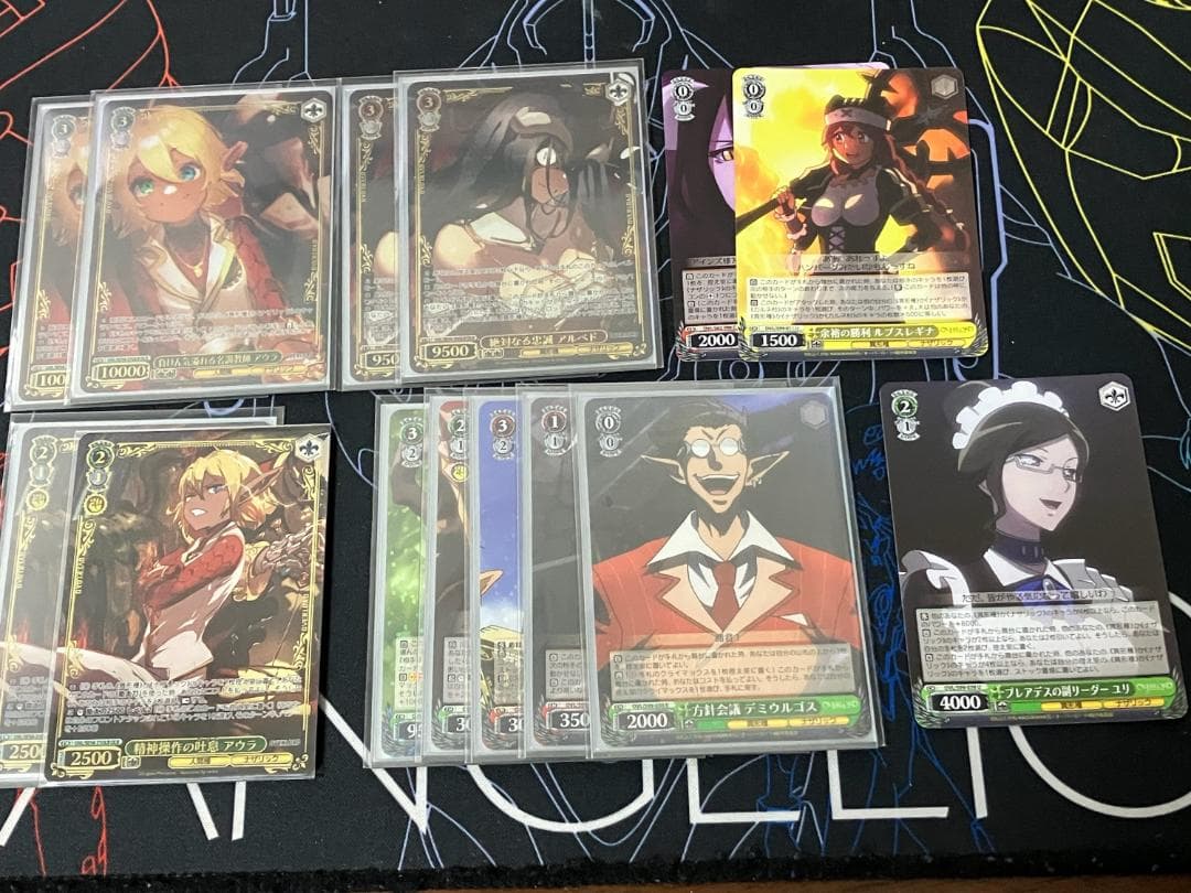 プレミアムブースター 原作 オーバーロード N 4コン　デッキパーツ付き