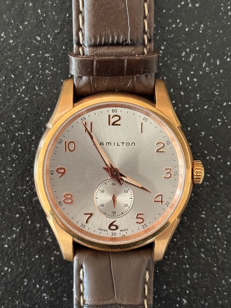 ハミルトン ジャズマスター シンライン スモールセコンド クォーツ