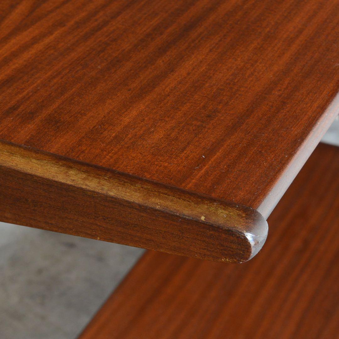 オランダ ヴィンテージ WéBé チークサイドテーブル ミッドセンチュリー