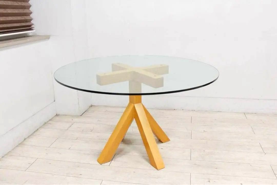 【美品】Cassina ixc. VENTO ラウンド ダイニングテーブル