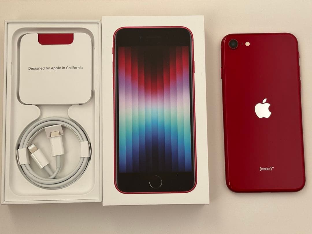 Apple iPhone SE (第3世代) レッド 64GB
