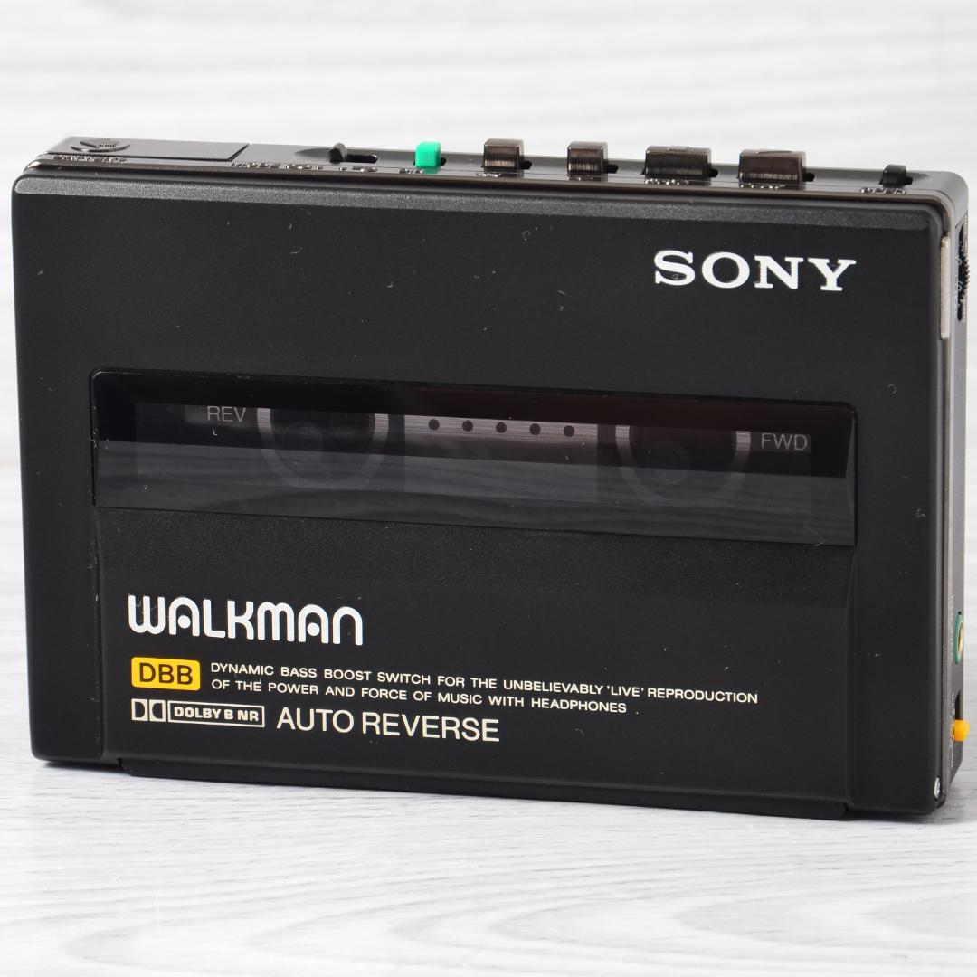SONY WALKMAN WM-150 カセットウォークマン ブラック ケース付