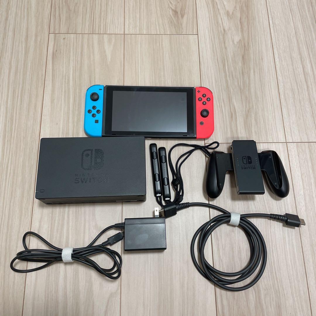 Nintendo Switch 本体 バッテリー強化型モデル 付属品完品 箱無し